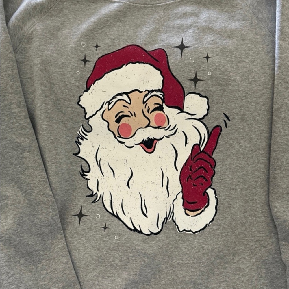 Living Fully Santa Sweatshirt